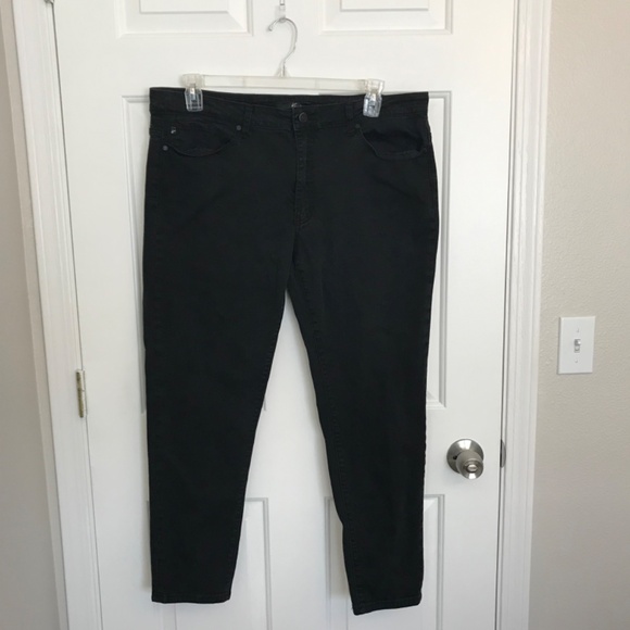 Kancan Estilo Curvy Mid-Rise Stretch Denim Jeans Plus Size 2XL Black - Picture 2 of 8